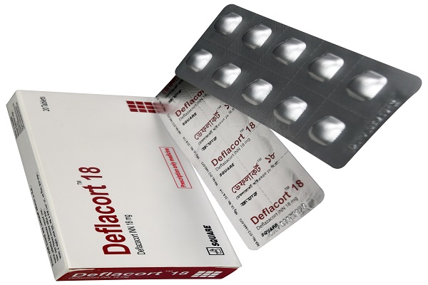 Picture of Tablet Deflacort 18mg